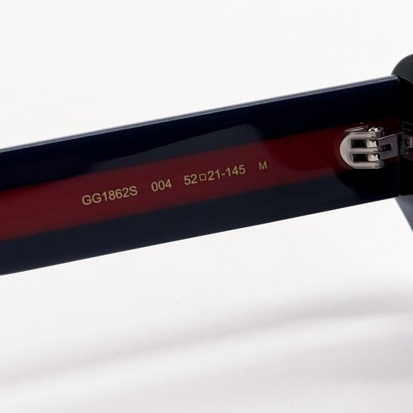 NEW GUCCI GG1862S 004 CAT EYE BLACK/BLUE WOMEN SUNGLASSES GUCCI main image 8